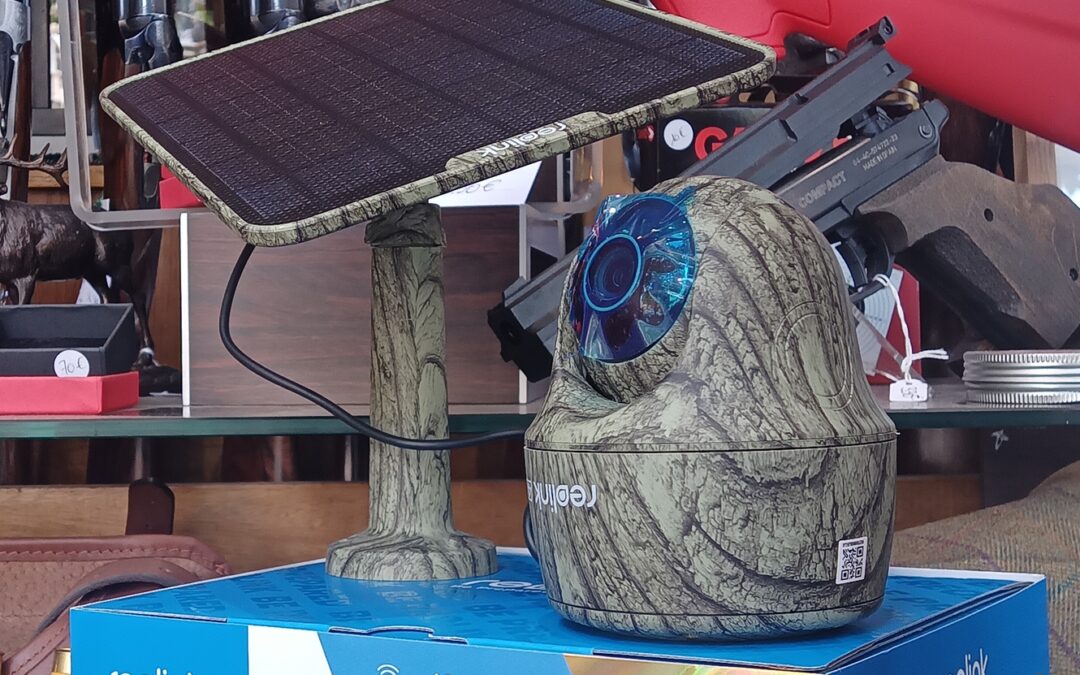 Camera REDLINK avec panneau solaire