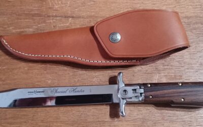 POIGNARD PLIANT FOX SPECIAL HUNTER PALISSANDRE