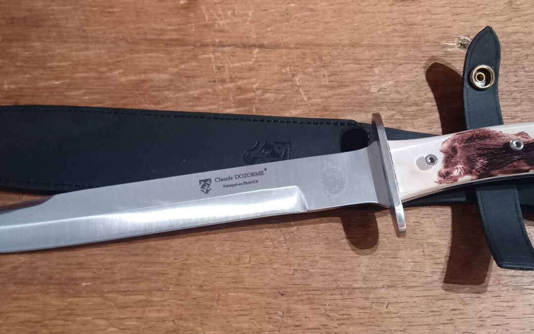 DAGUE DOZORME INCLUSION SANGLIER + ETUI